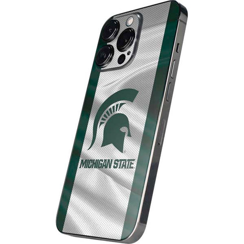 Michigan State University Spartans Jersey iPhone 16 Pro Max Skin