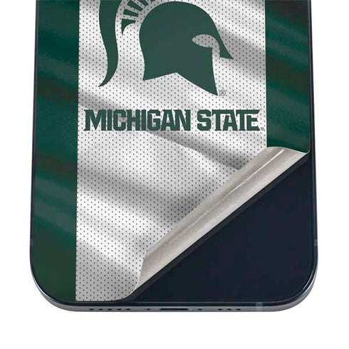 Michigan State University Spartans Jersey iPhone 16 Skin