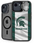 Michigan State University Spartans Jersey iPhone 16e Kickstand Case
