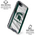 Michigan State University Spartans Jersey iPhone 16e Clear Case