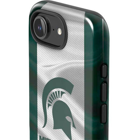 Michigan State University Spartans Jersey iPhone 16e Impact Case