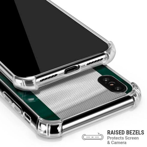 Michigan State University Spartans Jersey iPhone X/XS Clear Case