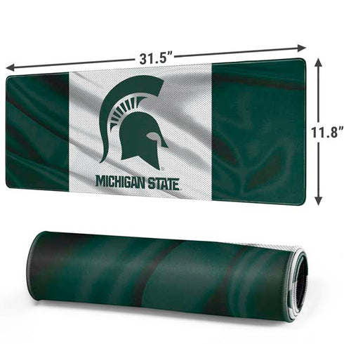 Michigan State University Spartans Jersey Gaming Mouse Pad