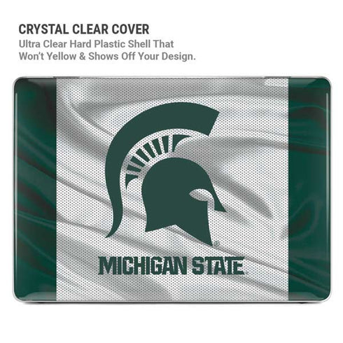 Michigan State University Spartans Jersey MacBook Pro 14in (2021-24) Case plus Skin