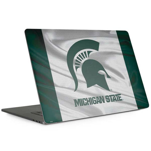 Michigan State University Spartans Jersey MacBook Skins