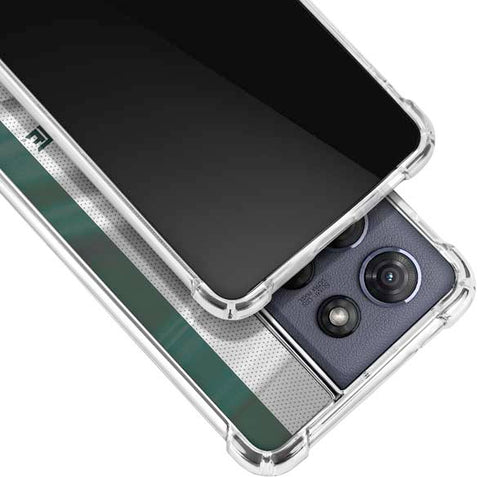 Michigan State University Spartans Jersey Moto G 5G (2025) Clear Case