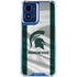 Michigan State University Spartans Jersey Moto G 5G (2024) Clear Case