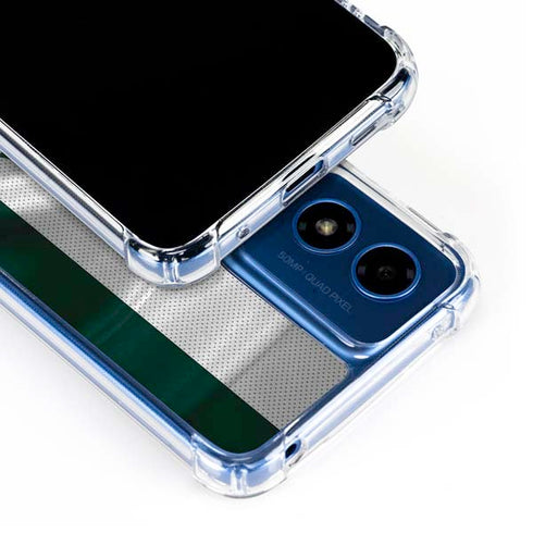 Michigan State University Spartans Jersey Moto G Play 4G (2024) Clear Case