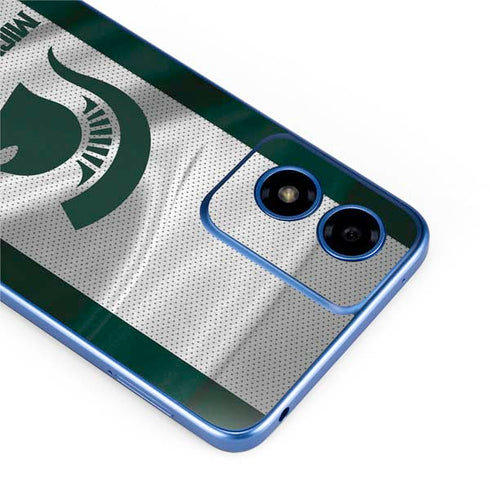 Michigan State University Spartans Jersey Moto G Play 4G (2024) Skin