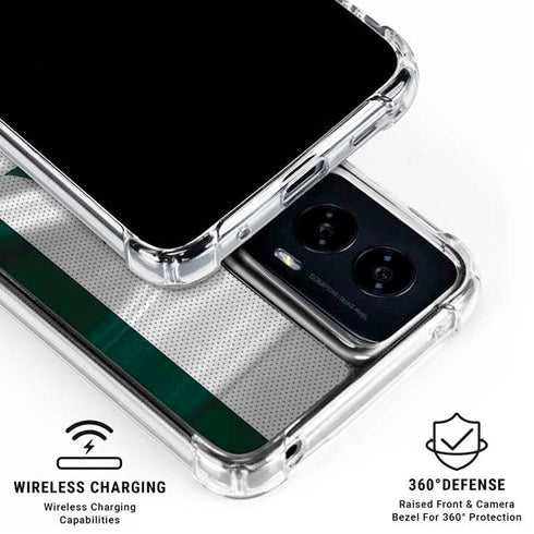 Michigan State University Spartans Jersey Moto G Power 5G (2024) Clear Case