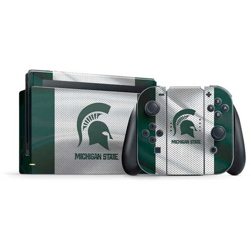 Michigan State University Spartans Jersey Nintendo Skins