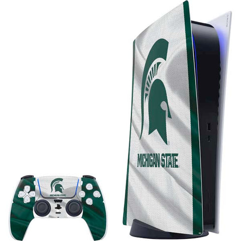 Michigan State University Spartans Jersey PlayStation PS5 Skins
