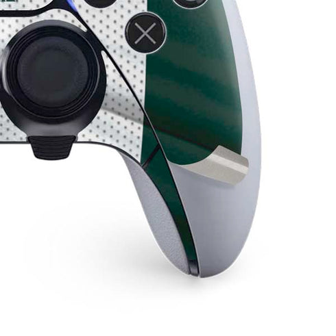 Michigan State University Spartans Jersey PS5 DualSense Edge Pro Controller Skin