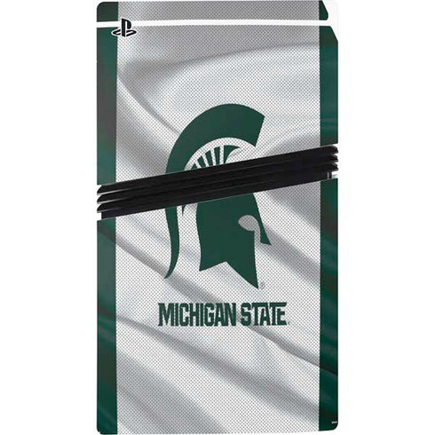 Michigan State University Spartans Jersey PS5 Pro Bundle Skin