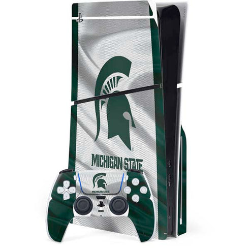 Michigan State University Spartans Jersey PlayStation PS5 Skins