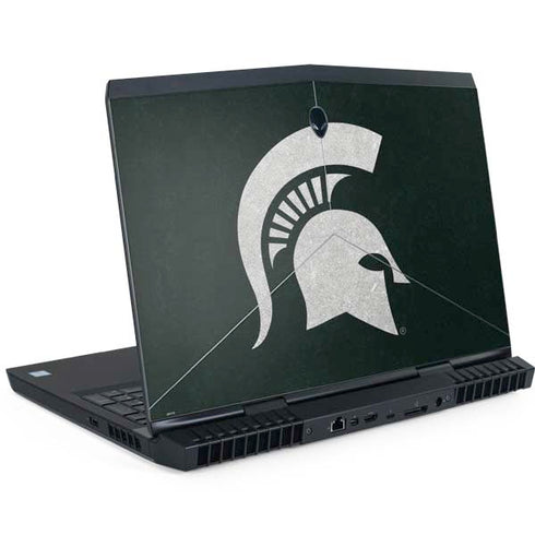 Michigan State University Spartans Logo Dell Alienware Skin