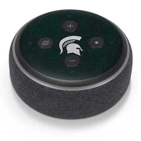 Michigan State University Spartans Logo Amazon Echo Dot Skin
