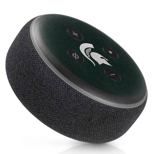 Michigan State University Spartans Logo Amazon Echo Dot Skin