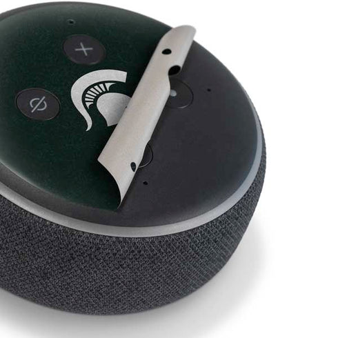 Michigan State University Spartans Logo Amazon Echo Dot Skin