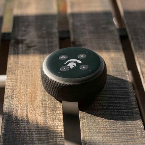 Michigan State University Spartans Logo Amazon Echo Dot Skin