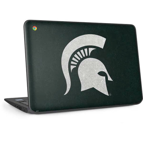 Michigan State University Spartans Logo HP Chromebook Skin
