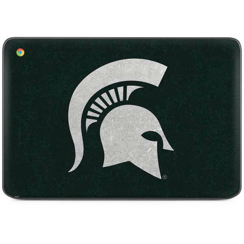 Michigan State University Spartans Logo HP Chromebook Skin