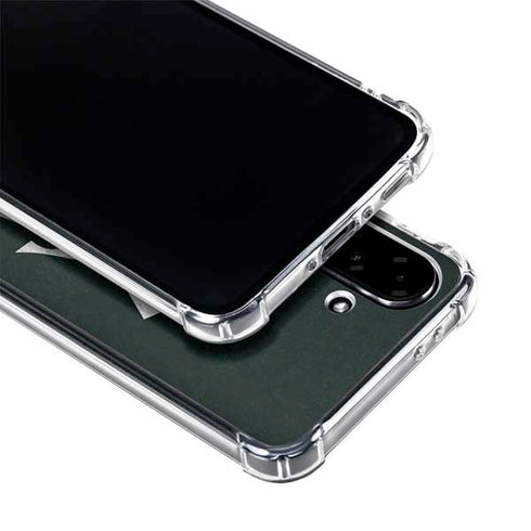 Michigan State University Spartans Logo Galaxy A36 5G Clear Case