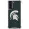 Michigan State University Spartans Logo Galaxy S22 Clear Case