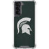 Michigan State University Spartans Logo Galaxy S22 Clear Case