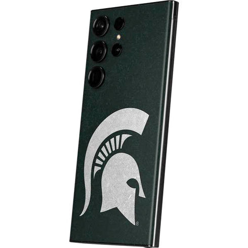 Michigan State University Spartans Logo Galaxy Skins