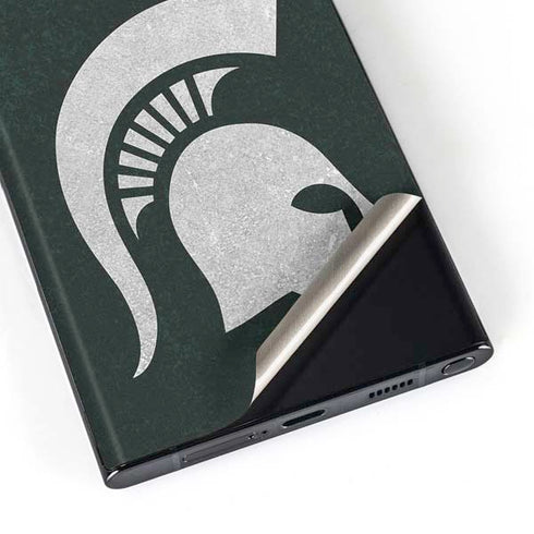Michigan State University Spartans Logo Galaxy Skins