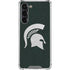 Michigan State University Spartans Logo Galaxy S24 FE Clear Case