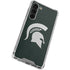 Michigan State University Spartans Logo Galaxy S24 FE Clear Case