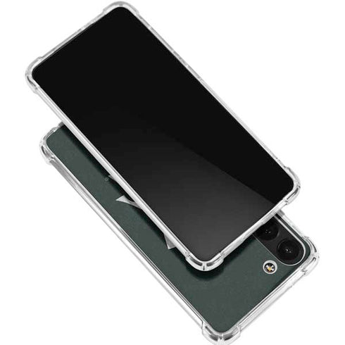 Michigan State University Spartans Logo Galaxy S24 FE Clear Case