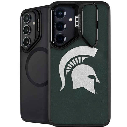 Michigan State University Spartans Logo Galaxy S24 FE Kickstand Case