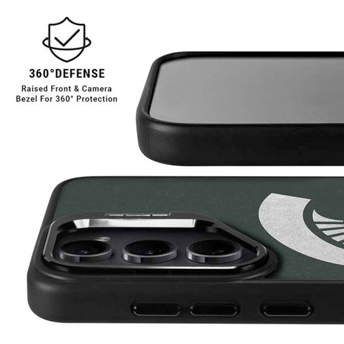 Michigan State University Spartans Logo Galaxy S25 Kickstand Case