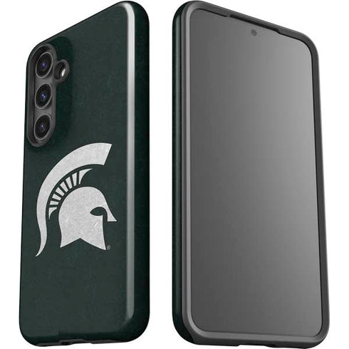 Michigan State University Spartans Logo Galaxy S25 Plus Impact Case