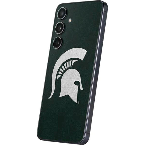 Michigan State University Spartans Logo Galaxy S25 Skin