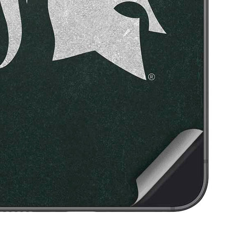Michigan State University Spartans Logo Galaxy S25 Skin