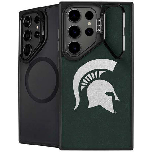 Michigan State University Spartans Logo Galaxy Cases