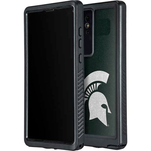 Michigan State University Spartans Logo Galaxy S24 Ultra Waterproof Case