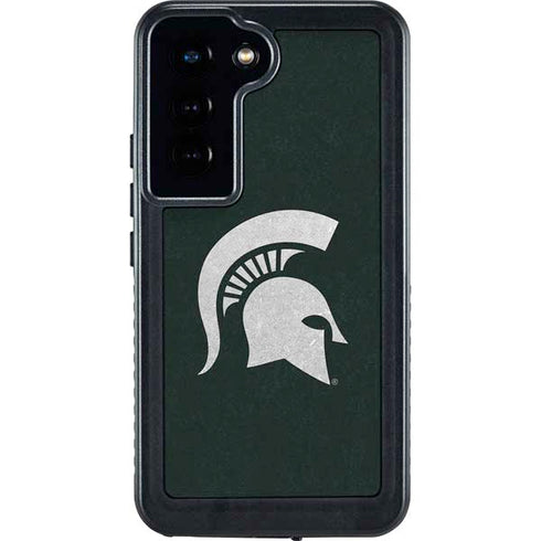 Michigan State University Spartans Logo Galaxy S24 Waterproof Case