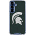 Michigan State University Spartans Logo Galaxy S25 FE Clear Case
