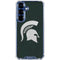 Michigan State University Spartans Logo Galaxy S25 Plus Clear Case