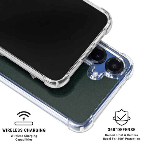 Michigan State University Spartans Logo Galaxy S25 Plus Clear Case