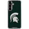 Michigan State University Spartans Logo Galaxy S26 Clear Case