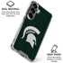 Michigan State University Spartans Logo Galaxy S26 Clear Case