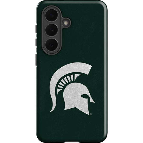 Michigan State University Spartans Logo Galaxy S26 Impact Case