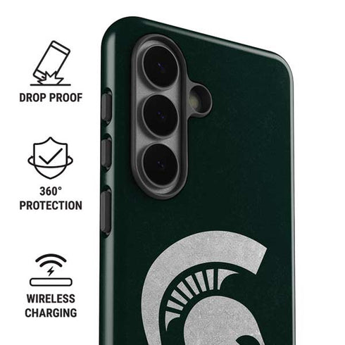 Michigan State University Spartans Logo Galaxy S26 Impact Case