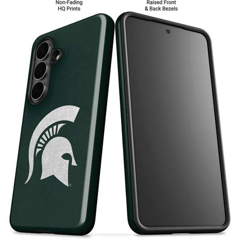 Michigan State University Spartans Logo Galaxy S26 Impact Case